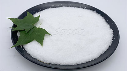 The reason for the decrease in viscosity of the anionic polyacrylamide solution