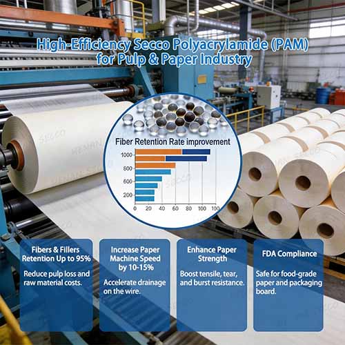 The Core Booster for Optimizing Papermaking Processes &ndash; Multi‑Scenario Applications and Selection Practices of Polyacrylamide in the Paper Industry
