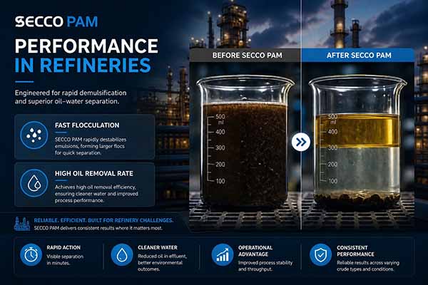 Breaking the Emulsified Oil Barrier &ndash; Key Technical Analysis of Polyacrylamide in Oily Wastewater Treatment and Oil‑Water Separation